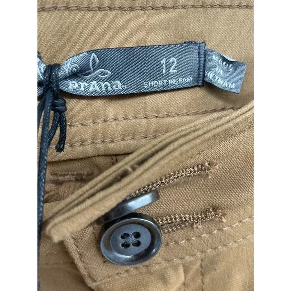 PrAna Women’s Halle Hiking Pants 12 Straight Leg Earthbound New 28" Inseam - Picture 15 of 16